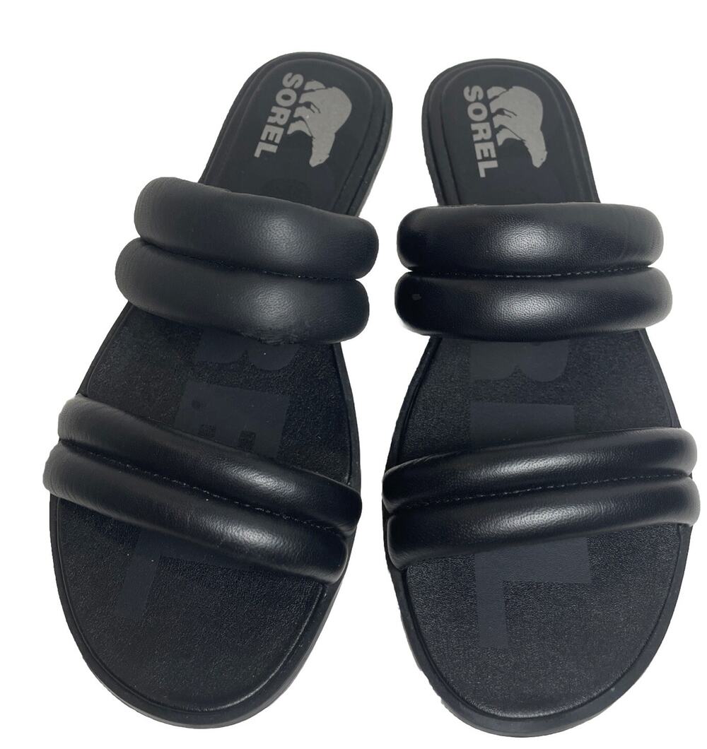 Sorel Ella ll Puff Slide Sandals Women’s 8 M
